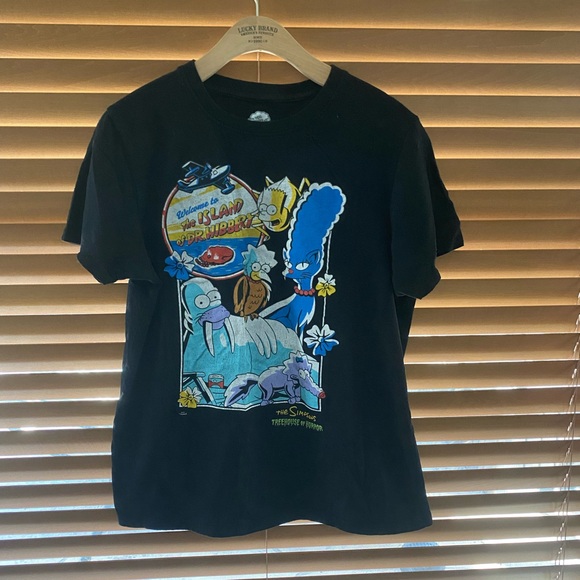 Simpsons Black Graphic Tee - Picture 1 of 4